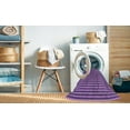 thumbnail image 2 of Ahgly Company Machine Washable Indoor Rectangle Transitional Violet Purple Area Rugs, 5' x 8', 2 of 7