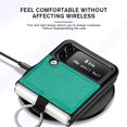 thumbnail image 6 of Samsung Galaxy Z Flip 3 Phone Case, PU Leather Protective Cover with Ring Strap Shockproof Lightweight Smartphone Protector Case for Samsung Galaxy Z Flip 3 ZH Green, 6 of 13