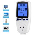 thumbnail image 1 of HURRISE Electricity Usage Monitor Power Meter Plug,Power Energy Usage Meter Watt Volt Amps KWH Consumption Analyzer, 1 of 8