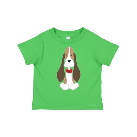 

Inktastic Basset Hound with Floppy Ears Gift Toddler Boy or Toddler Girl T-Shirt