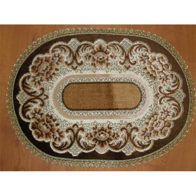 14 x 20 Po. Begium Doily Verona, Brun