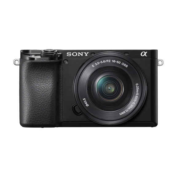 Sony Alpha a6100 Mirrorless Digital Camera with 16–50mm Zoom Lens Kit, Black (International Model)