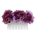 thumbnail image 2 of 2 Unidades Peinado de cabellero de Flores Rosas para Cabello Ceniza Rosa Paquete, 2 of 9