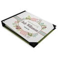 thumbnail image 2 of Darling Souvenir White Floral Border Personalized Printed Retirement PartyGuestBookHardbound Cover Sign InBookRegistry Scrapbook-7 x 9 Inches, 2 of 5