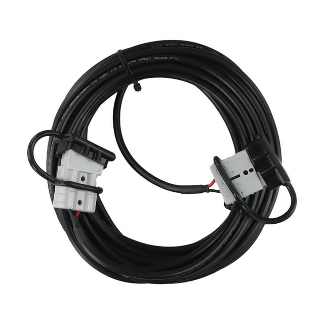 BTOER 10M 50A For Anderson Plug Extension Cord 12V Solar Charging Connector Extended Protective Sheath Cable