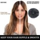 thumbnail image 5 of 2pcs Large Satin Bonnet,silk Bonnet Hair Wrap For Sleeping, Sleep Cap With Elastic Soft Band (black, Wine Red), 5 of 5