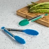 Tasty Locking Tong Set, Green and Royal Blue, 2 Piece