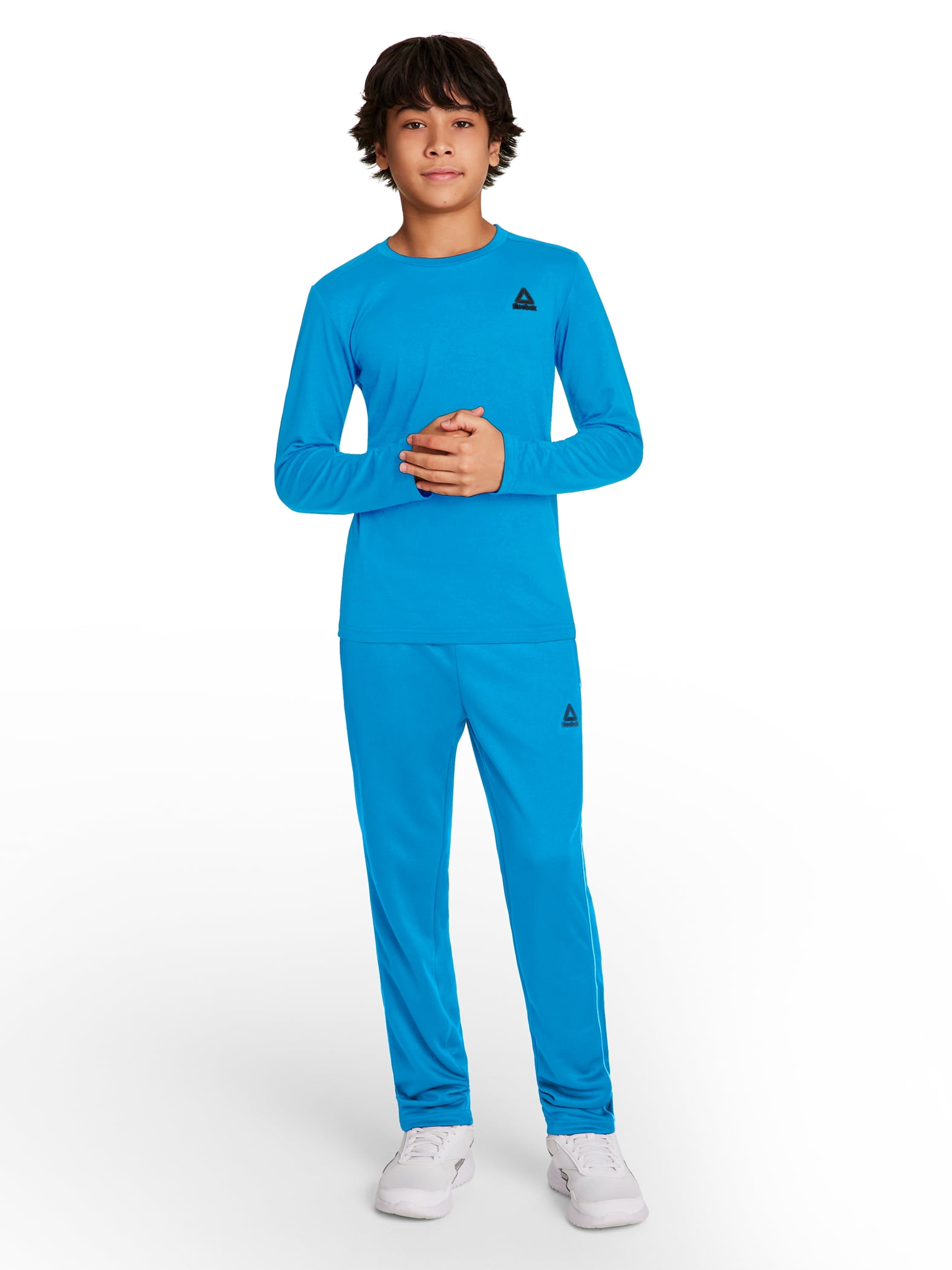Reebok Boy's Legacy Performance Long Sleeve Core T-Shirt, Sizes 4-18