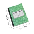thumbnail image 3 of Wide Ruled Notebook Composition Notebooks Wide Ruled Composition Book Composition Notebook Wide Ruled Wide Ruled Composition Notebook Composition Notebook Crafts for Adults Stationery Organizer for, 3 of 5