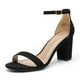 thumbnail image 1 of Dream Pairs Sandalias de tacón bajo con tiras para mujer Dream Pairs CHUNK, 1 of 6