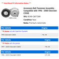 thumbnail image 2 of Accessory Belt Tensioner Assembly - Compatible with 1996 - 2000 Chevy C3500 1997 1998 1999, 2 of 2