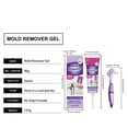 thumbnail image 7 of Melvexa Mold Remover Gel 3.17 Oz, Removes Household Mold and Stubborn Stains, for Bathroom Kitchen Tile Grout and Windows, Multicolor, 7 of 7