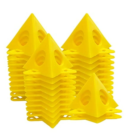 

KATA 32pcs Painter s Pyramid Stands Mini Painting Stands for Canvas and Cabinet Door Risers Pouring Paint Canvas Support Stands Elevated for a Clean Paint Job…