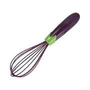 Plastic Handle Manual Whisk - Egg Beater Cream Whisk for Mixing Dough | 25cm Kitchen Mixing Tool, Lightweight & Easy to Clean