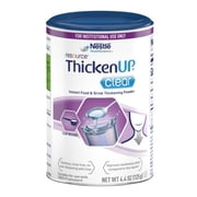 Resource Thicken Up Clear, Instant Food & Drink Thickening Powder, 4.4 Oz Canister