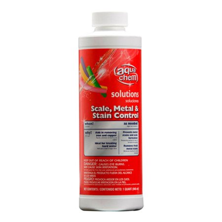 UPC 014746553270 product image for Aqua Chem 1-Quart Scale Metal and Stain Control for Swimming Pools | upcitemdb.com