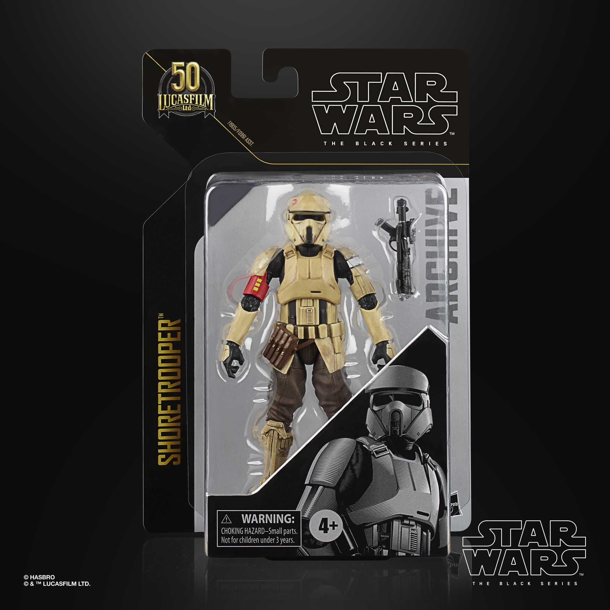Star Wars: The Black Series Shoretrooper Kids Toy Action Figure for Boys and Girls (6”) (NON-MINT PACKAGE)