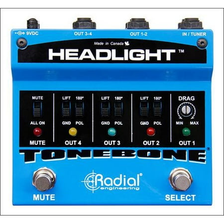 Radial Headlight Guitar Amp Selector (Best Guitar Amp Head Under 500)