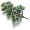 thumbnail image 4 of 2pcs Artificial Pine Branches Plastic Pine Branch Accessories For Christmas DIY Crafts Office Home Events Deco, 4 of 5