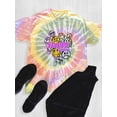 thumbnail image 3 of Graffiti Style Happy Dead Faces Tie Dye Spiral Men -Image by Shutterstock, Male Large, 3 of 4