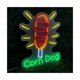 thumbnail image 5 of Letrero De Neón "Corn Dog" Para Escaparate De Negocios, Decoración Con Alimentación USB Y Atenuación Para Tiendas De Comida Callejera, Arte De Pared, 5 of 7