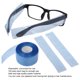 thumbnail image 4 of 200 fundas desechables para patillas de lentes, color azul, plástico resistente, ideal para teñir el cabello sin ensuciar los anteojos., 4 of 6