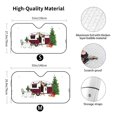 thumbnail image 3 of Disketp Windshield Sun Shade, Car Sun Shade For Front Window Vintage Buffalo Plaid Christmas Camper Sunshades Sun Visor Protector Blocks Uv Rays Foldable, 3 of 9