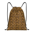 thumbnail image 1 of Gaeub Snake Skin Drawstring Backpack Bag Sport Gym Sackpack Heavy Duty String Backpack for Men Women-Medium, 1 of 6