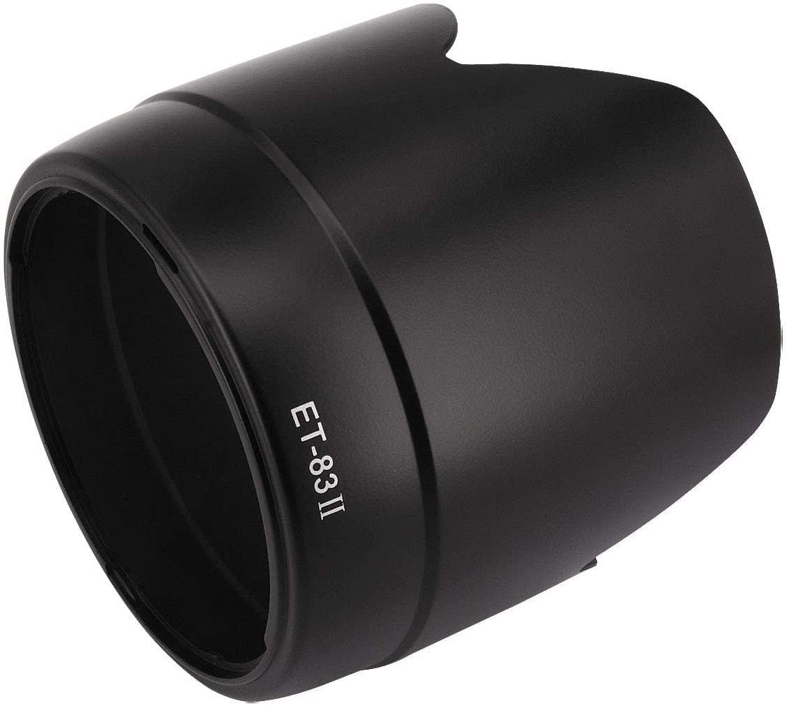 Haoge Bayonet Lens Hood for Canon EF 70-200mm f/2.8L USM Lens Replaces Canon ET-83 II White