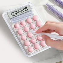 sruoe Calculator, Desktop Calculator, Small Mini Calculator, Large Lcd Display Button Battery Power Smart Calculator, Portable Electronic Calculator