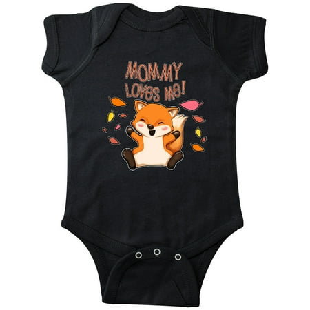 

Inktastic Mommy Loves Me!- Cute Baby Fox Gift Baby Boy or Baby Girl Bodysuit