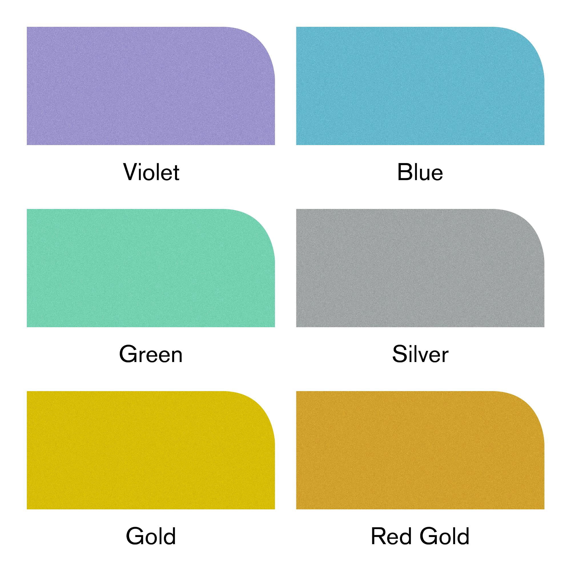 Winsor & Newton MetallicMarker Set, 6-Colors, Metallic