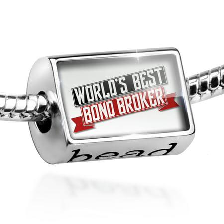 Bead Worlds Best Bond Broker Charm Fits All European (World's Best Stock Broker)