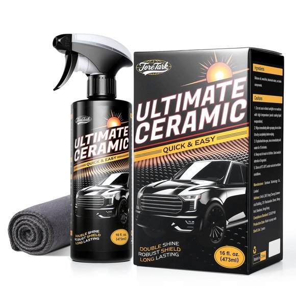 Revestimiento cerámico Toretark Real para coches, 473 ml, dura más de 50 lavados