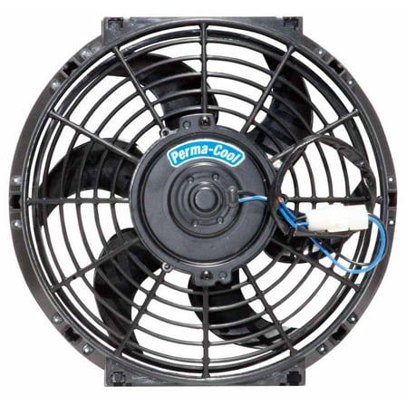 Perma-Cool PRM18122 12 in. Standard Electric Cooling Fan Puller 1650 CFM Curved Blade