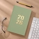 thumbnail image 1 of Planificador de horarios 2026 con notas de fecha Libro de horarios en papel, 1 of 6