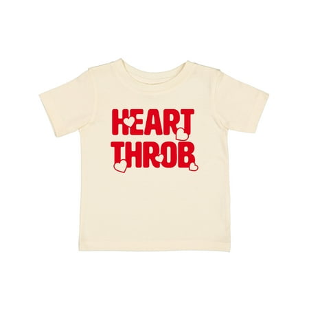 

Inktastic Heart Throb (red) Gift Baby Boy or Baby Girl T-Shirt