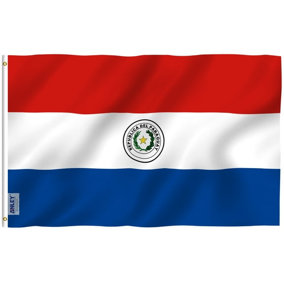 ANLEY 3 ft x 5 ft Paraguay Flag - Paraguayan Flags Polyester