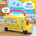 thumbnail image 3 of Autobús escolar Elmo Learn & Go de Sesame Street, juguete con luces, 3 of 8