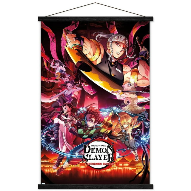 Demon Slayer - Key Visual 1 Wall Poster, 22.375" x 34"