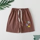 thumbnail image 2 of Odeerbi 1-6 Años Niños Niñas Verano Algodón Pantalones Cortos Casual Transpirable Cute Bottom Shorts, 2 of 5