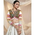 thumbnail image 4 of Designer Navaratri Lehenga Choli For Women Party Wear Bolywood Lengha Sari,Indian Wedding Wear Printed Custom Stitched Beautiful Lehenga, 4 of 7