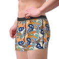 thumbnail image 2 of Balery Fashionable Paisley Calzoncillos bóxer para hombre, ropa interior de algodón suave y transpirable con cinturilla de nailon-Large, 2 of 5