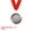 Silver, variant on Uxcell Award Medals, Prize Medals Winner Medals with Neck Ribbon for Competitions Sports Event Bronze