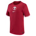 thumbnail image 2 of Men's Nike Maroon Qatar National Team 2022/23 Home Replica Jersey, 2 of 3