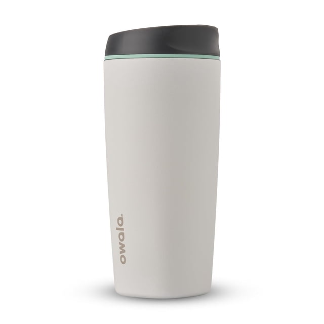 Vaso de café Owala SmoothSip, aislante, acero inoxidable, 590 ml