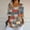 Dark Gray, variant on Boho Tops for Women, 3/4 Sleeve Shirts for Women Dressy Tunic Tops Casual Wear with Floral, Womens V Neck T Shirts, Women'S Fashion Clothing Blue S