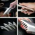 thumbnail image 4 of Raindrops Sturdy Stainless Steel Kitchen Serving Tong for Home Use Heat Resistance and comfort 12.5 inch, 4 of 7