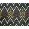 thumbnail image 4 of oneOone Polyester Lycra Fabric Paisley & Chevron Ikat Print Fabric By The Yard 56 Inch Wide, 4 of 4