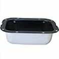 thumbnail image 3 of Rainware Supply 3x4 Rectangular Aluminum Gutter Drop Outlet Connector (2 Pack), 3 of 4